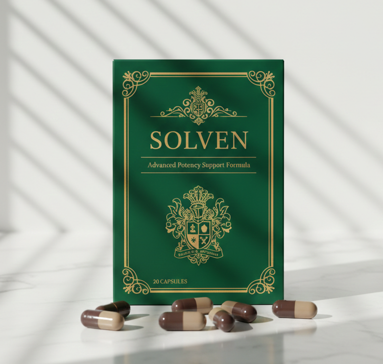 Solven - Futurisztikus férfi vitalitás táplálék-kiegészítő